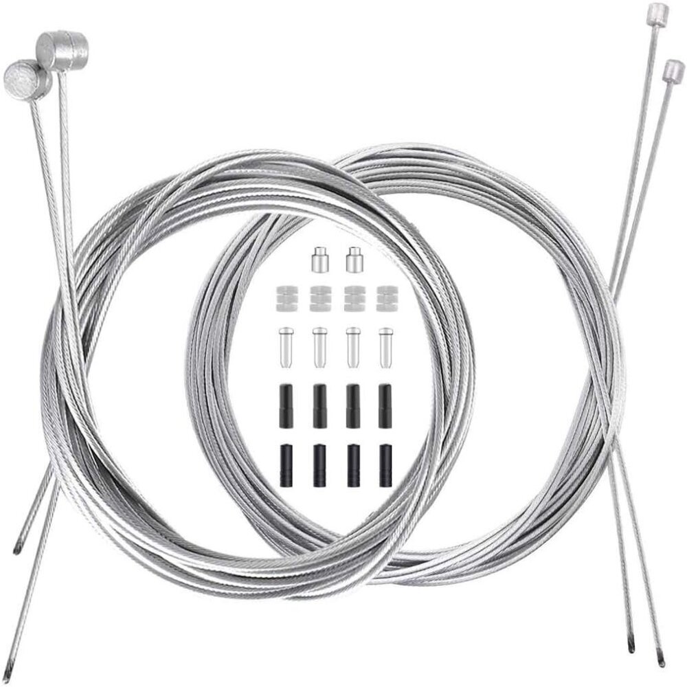 Bike Brake Cable Shifter Cable, Bicycle Gear Cable Wire for Mountain Bike, Bike